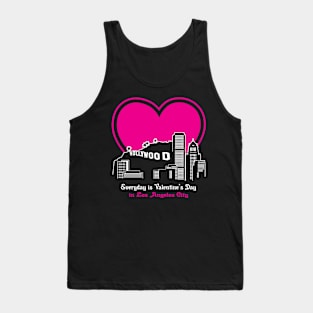 Valentine's Day in Los Angeles City Tank Top